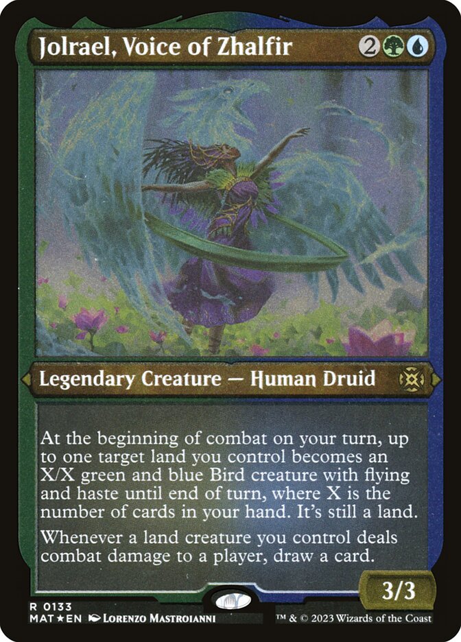 Jolrael, Voice of Zhalfir - Foil Etched