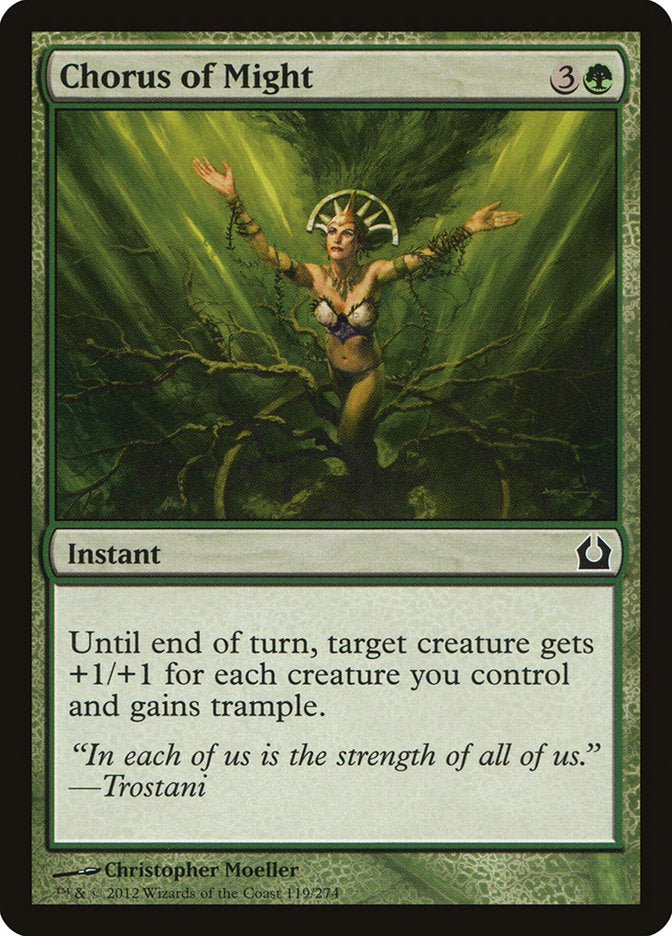 Chorus of Might - Foil