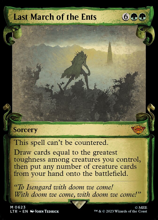 Last March of the Ents - Silver Foil