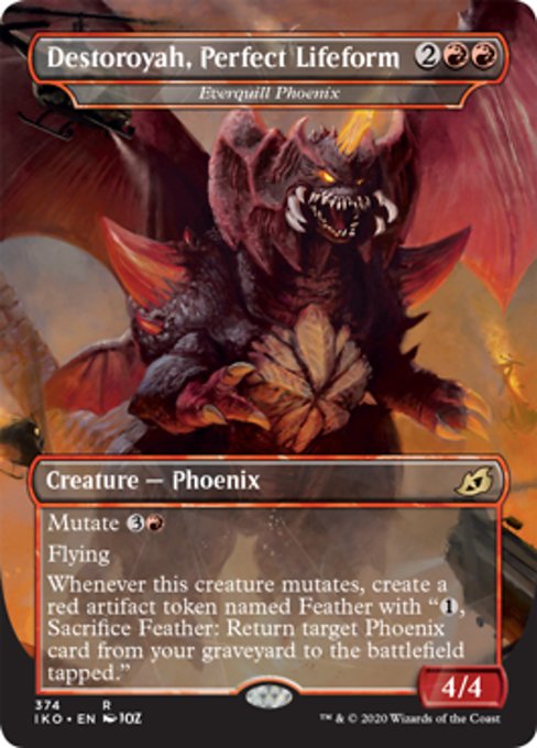 Everquill Phoenix (Destoroyah, Perfect Lifeform)