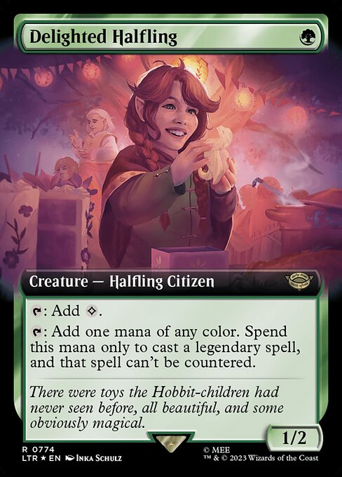 Delighted Halfling - Surge Foil