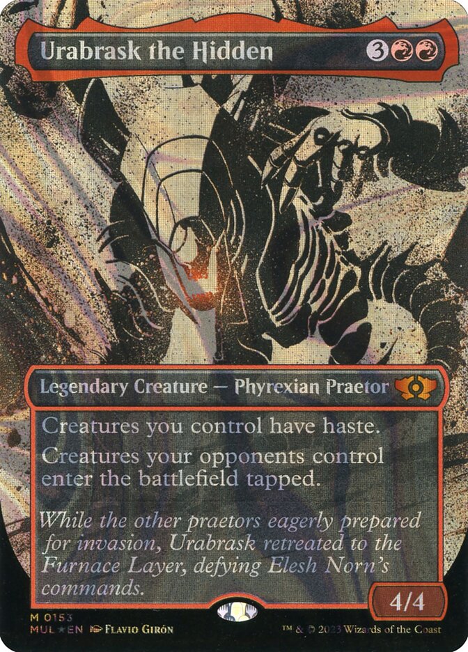 Urabrask the Hidden - Halo Foil