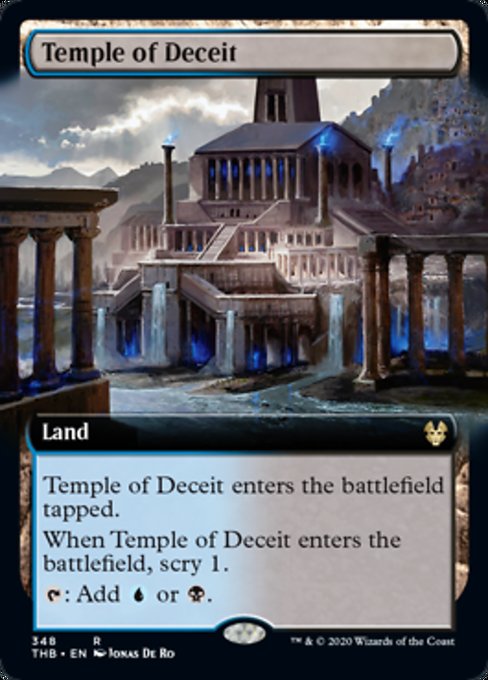 Temple of Deceit - Foil
