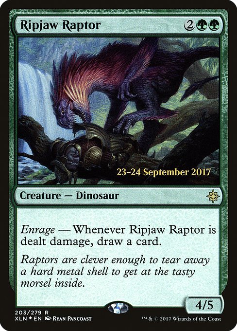 Ripjaw Raptor - Foil - Prerelease Promo