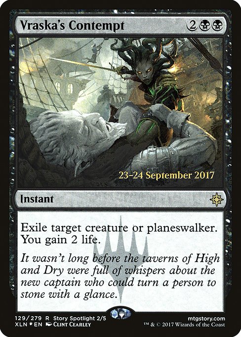 Vraska's Contempt - Foil - Prerelease Promo