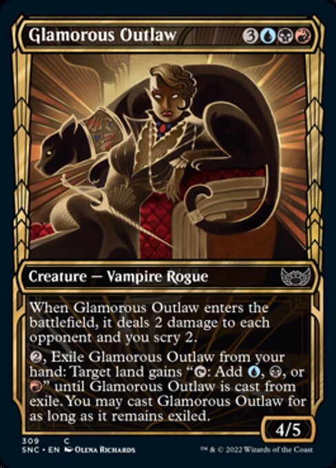 Glamorous Outlaw - Foil
