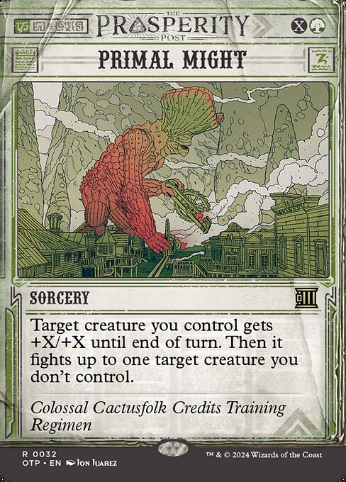 Primal Might - Foil