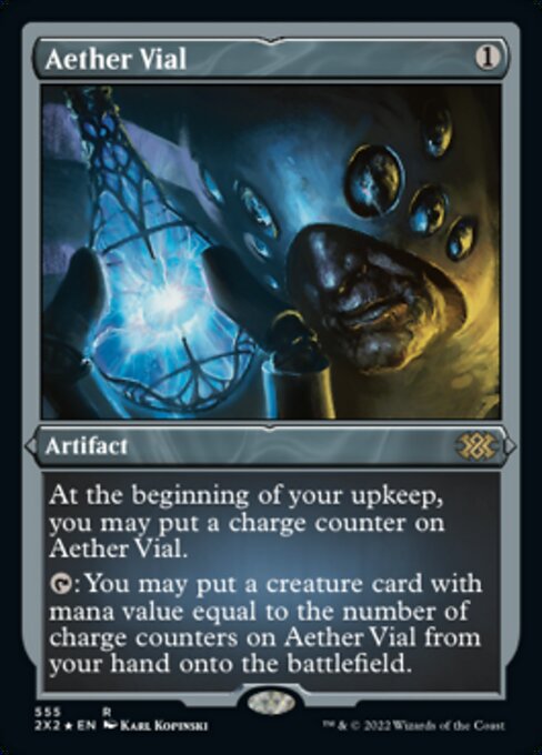 Aether Vial - Foil Etched