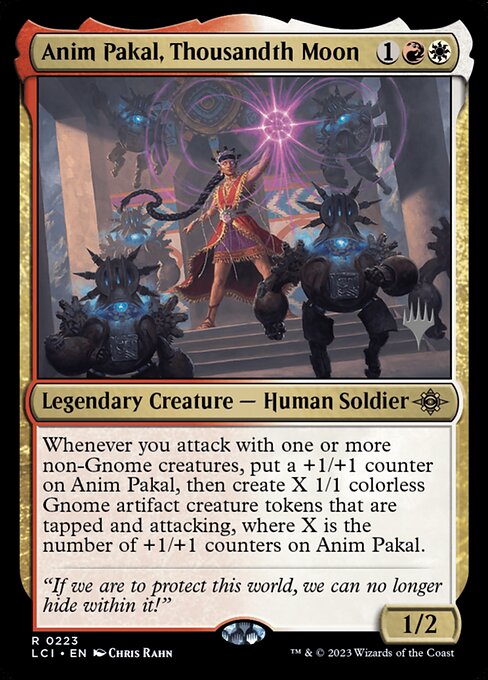Anim Pakal, Thousandth Moon - Foil - Promo Pack