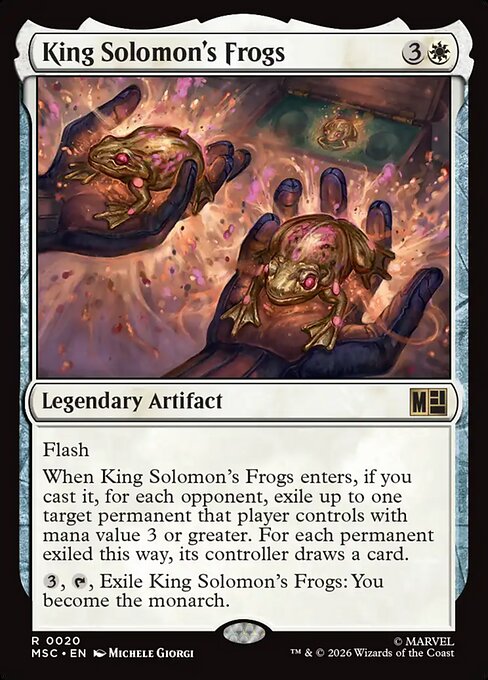 King Solomon's Frogs - Surge Foil