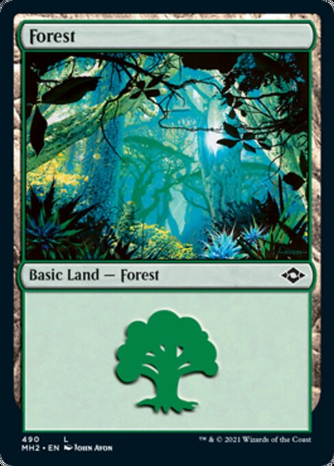 Forest (490) - Foil-Etched