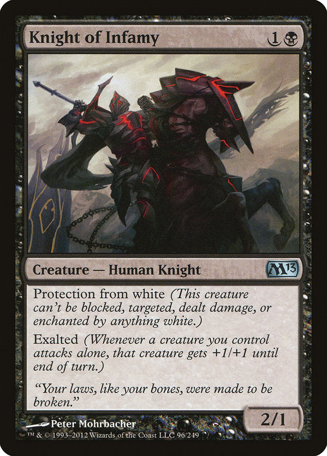 Knight of Infamy - Foil
