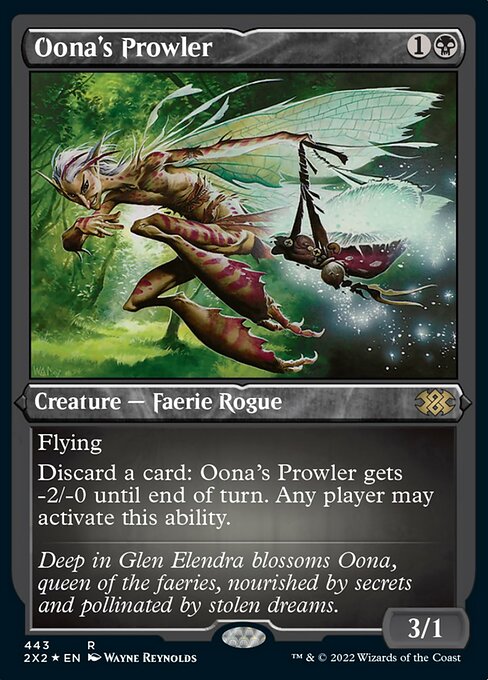 Oona's Prowler - Foil Etched