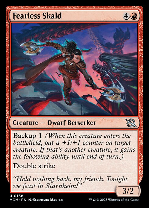Fearless Skald - Foil