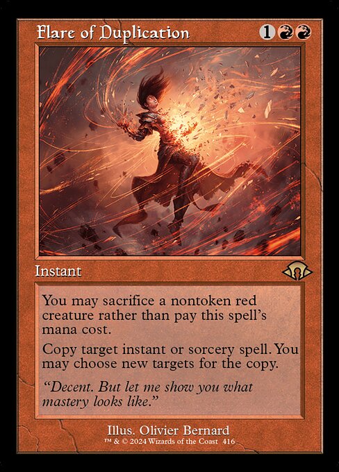 Flare of Duplication - Foil