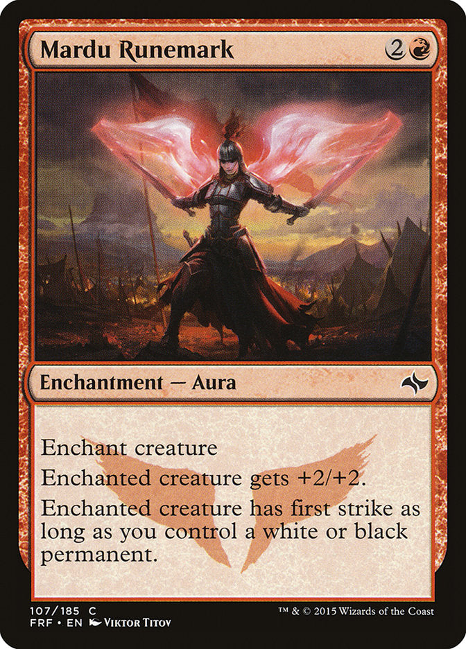 Mardu Runemark - Foil