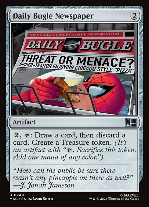 Daily Bugle Newspaper - Foil