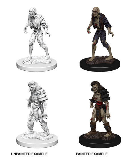 D&D Unpainted Minis - Zombies