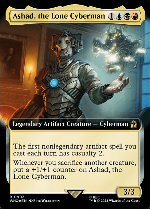 Ashad, the Lone Cyberman - Surge Foil