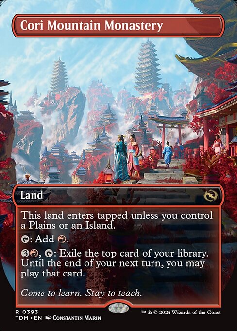 Cori Mountain Monastery - Foil