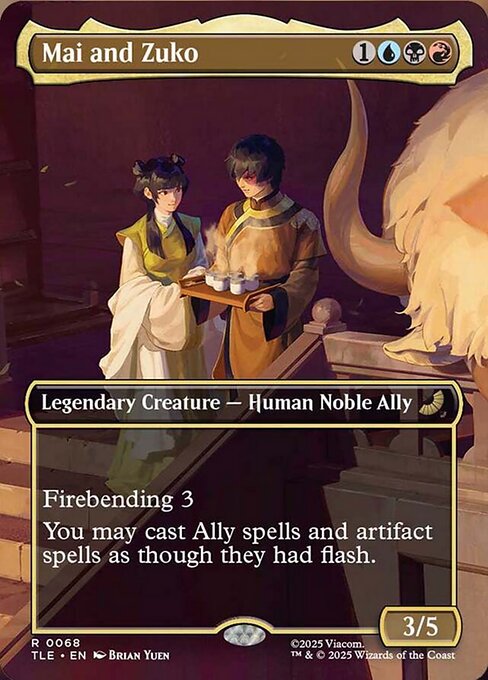 Mai and Zuko - Foil