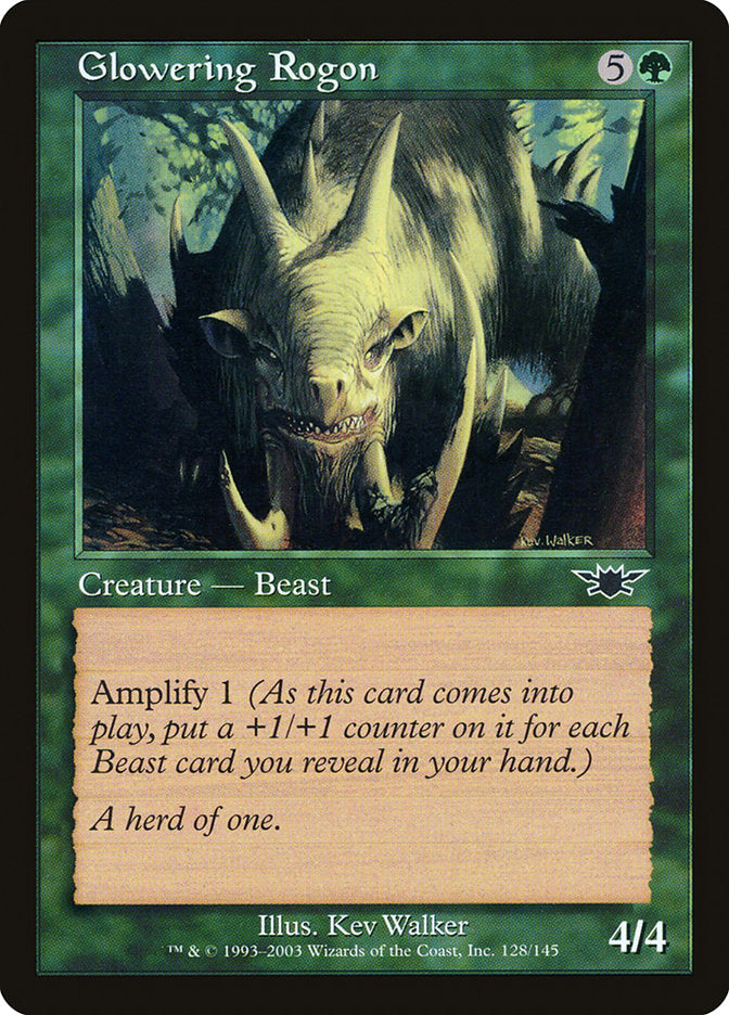 Glowering Rogon - Foil