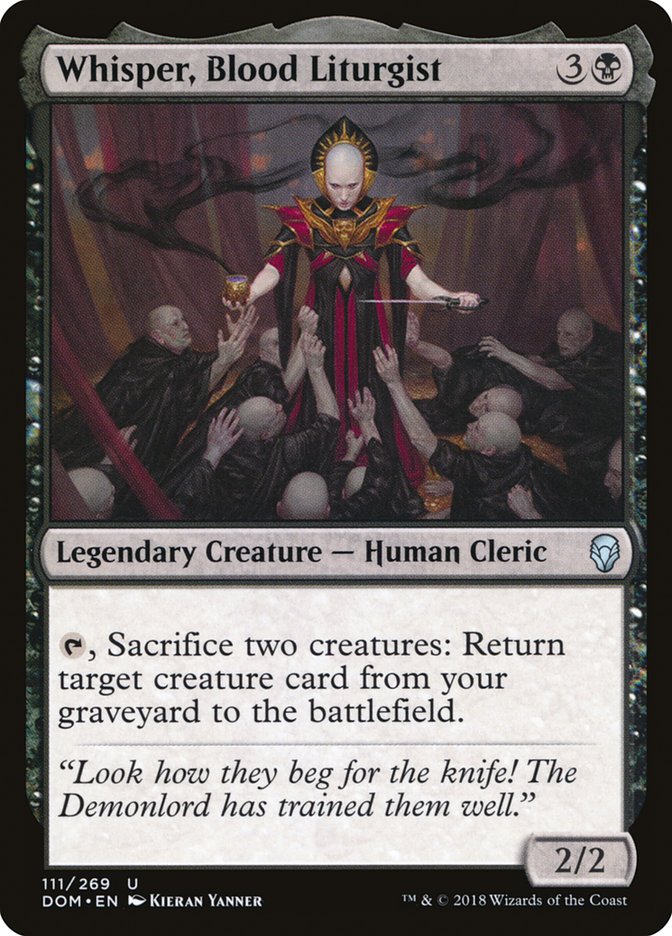 Whisper, Blood Liturgist - Foil