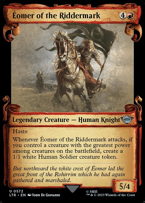 Eomer of the Riddermark - Silver Foil