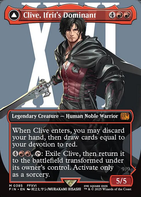 Clive, Ifrit's Dominant - Foil