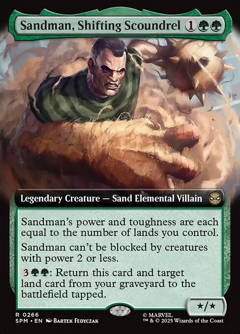 Sandman, Shifting Scoundrel - Foil