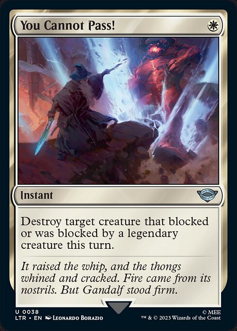 You Cannot Pass! - Foil