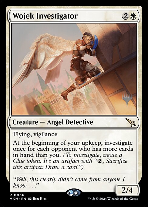 Wojek Investigator - Foil - Promo Pack