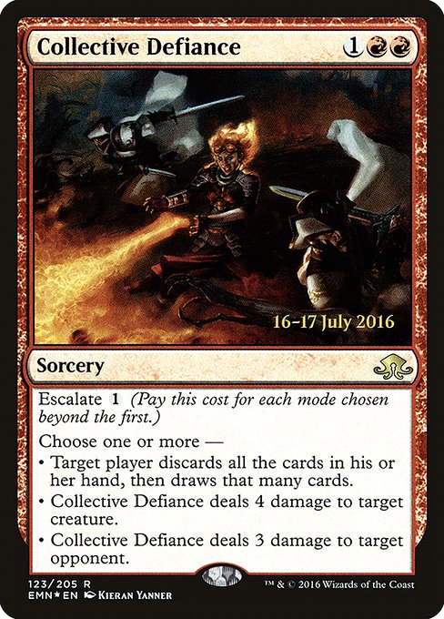 Collective Defiance - Foil - Prerelease Promo
