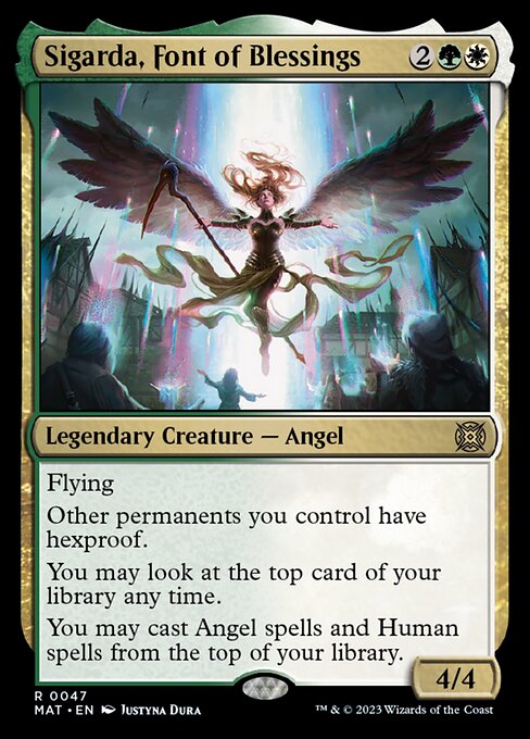 Sigarda, Font of Blessings - Foil