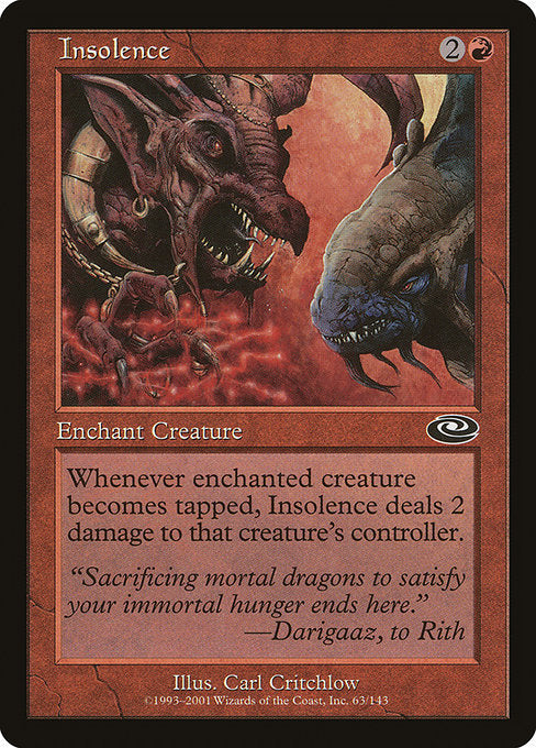 Insolence - Foil