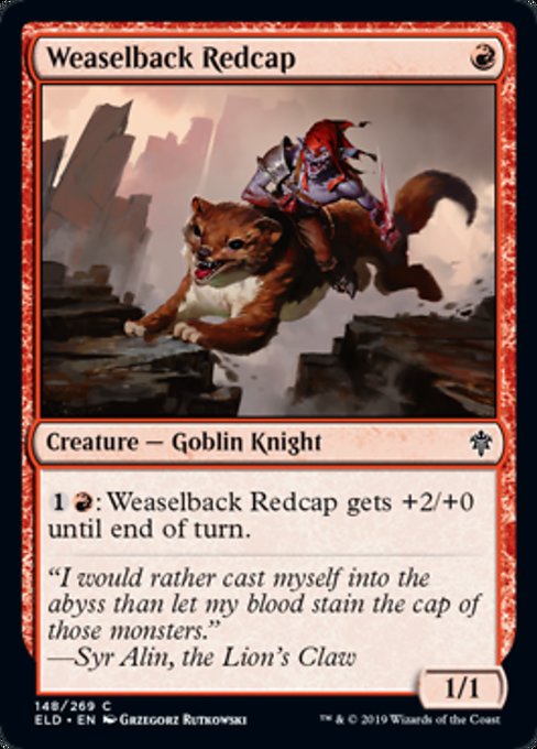 Weaselback Redcap - Foil