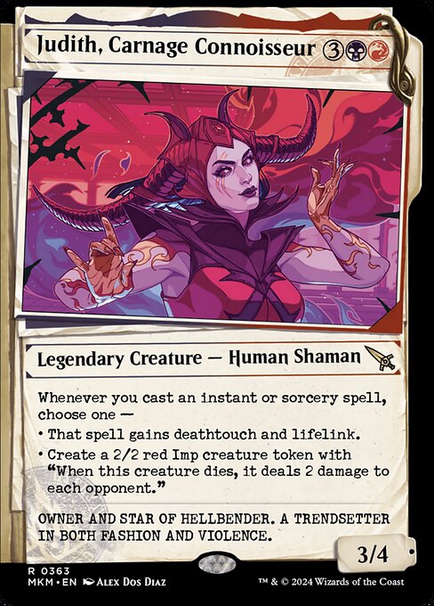 Judith, Carnage Connoisseur - Foil