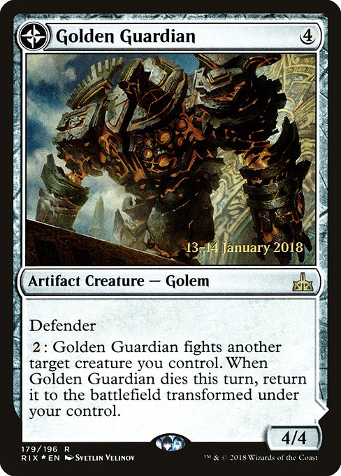 Golden Guardian - Foil - Prerelease Promo