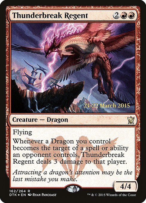 Thunderbreak Regent - Foil - Prerelease Promo