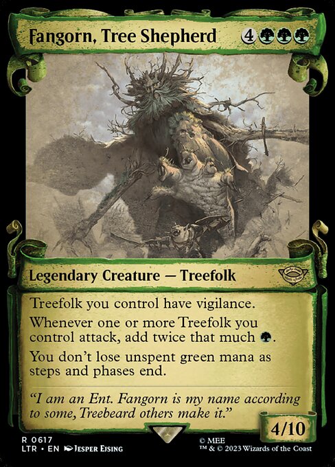 Fangorn, Tree Shepherd - Silver Foil