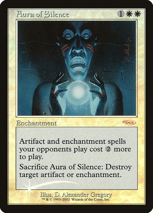 Aura of Silence - Foil - FNM Promo