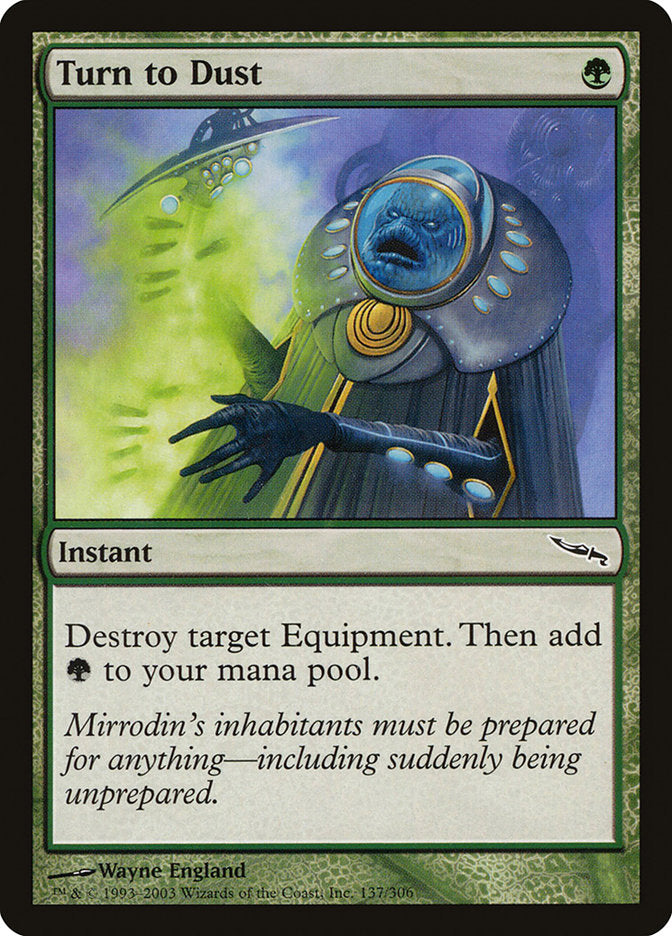 Turn to Dust - Foil
