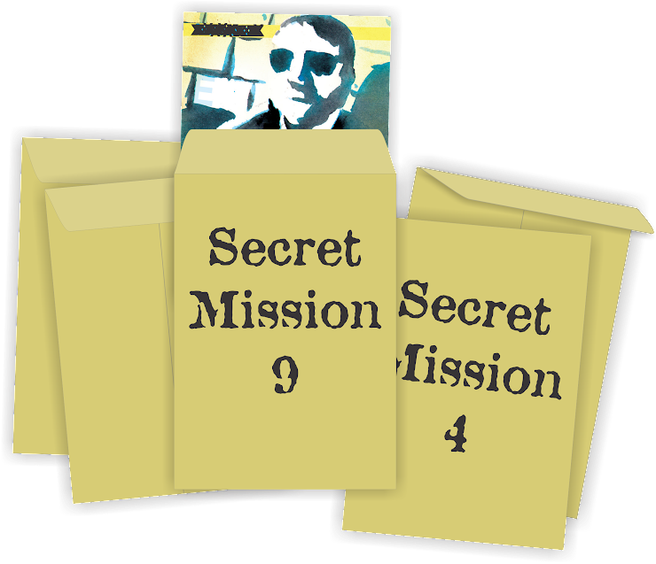 Mind MGMT: The Psychic Espionage "Game" - Secret Mission Cards
