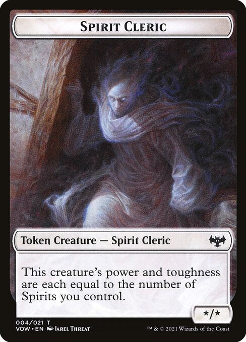 Spirit Cleric Token (VOW) - Foil