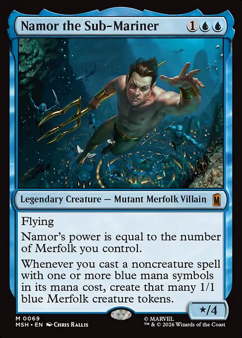 Namor the Sub-Mariner - Foil