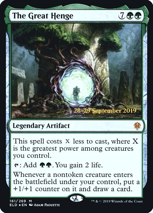 The Great Henge - Foil - Prerelease Promo