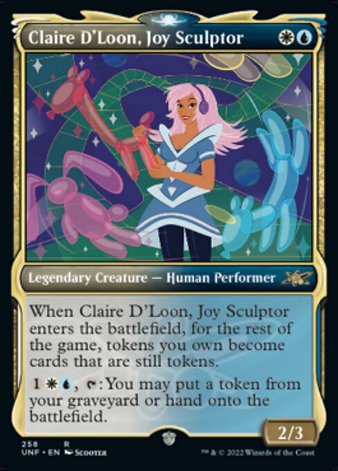 Claire D'Loon, Joy Sculptor - Foil