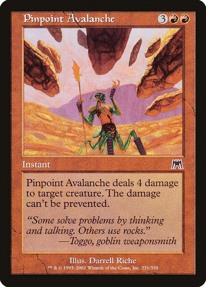 Pinpoint Avalanche - Foil