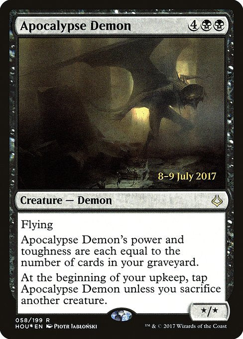 Apocalypse Demon - Foil - Prerelease Promo