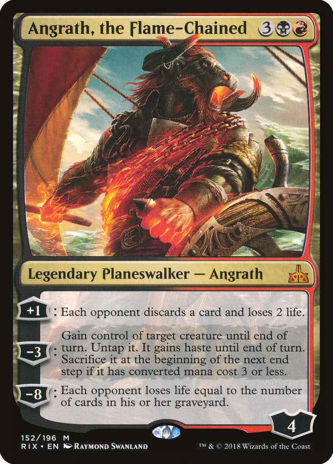 Angrath, the Flame-Chained - Foil